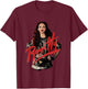 Disney Descendants: The Rise of Red Royalty Sassy Pose Logo T-Shirt - T-Shirt | Maroon