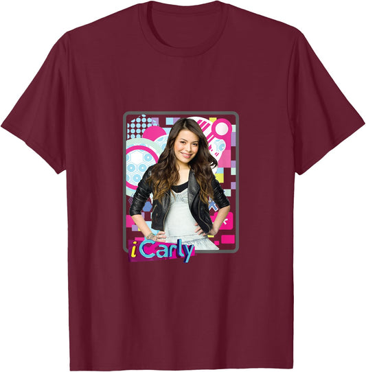 iCarly Nick Rewind Classic Featuring Carly in Leather T-Shirt - T-Shirt | Maroon