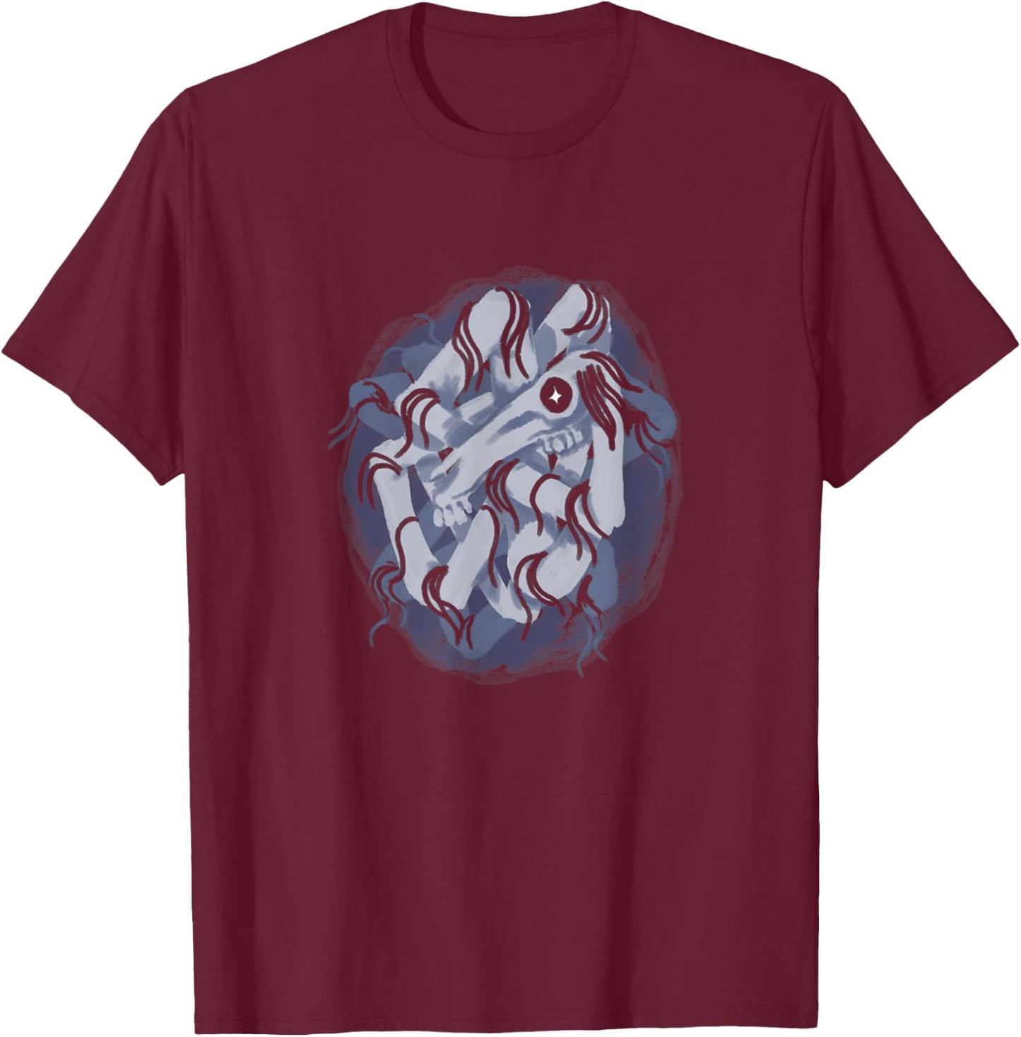 Long Horse!! Long Horse T-Shirt - T-Shirt | Maroon