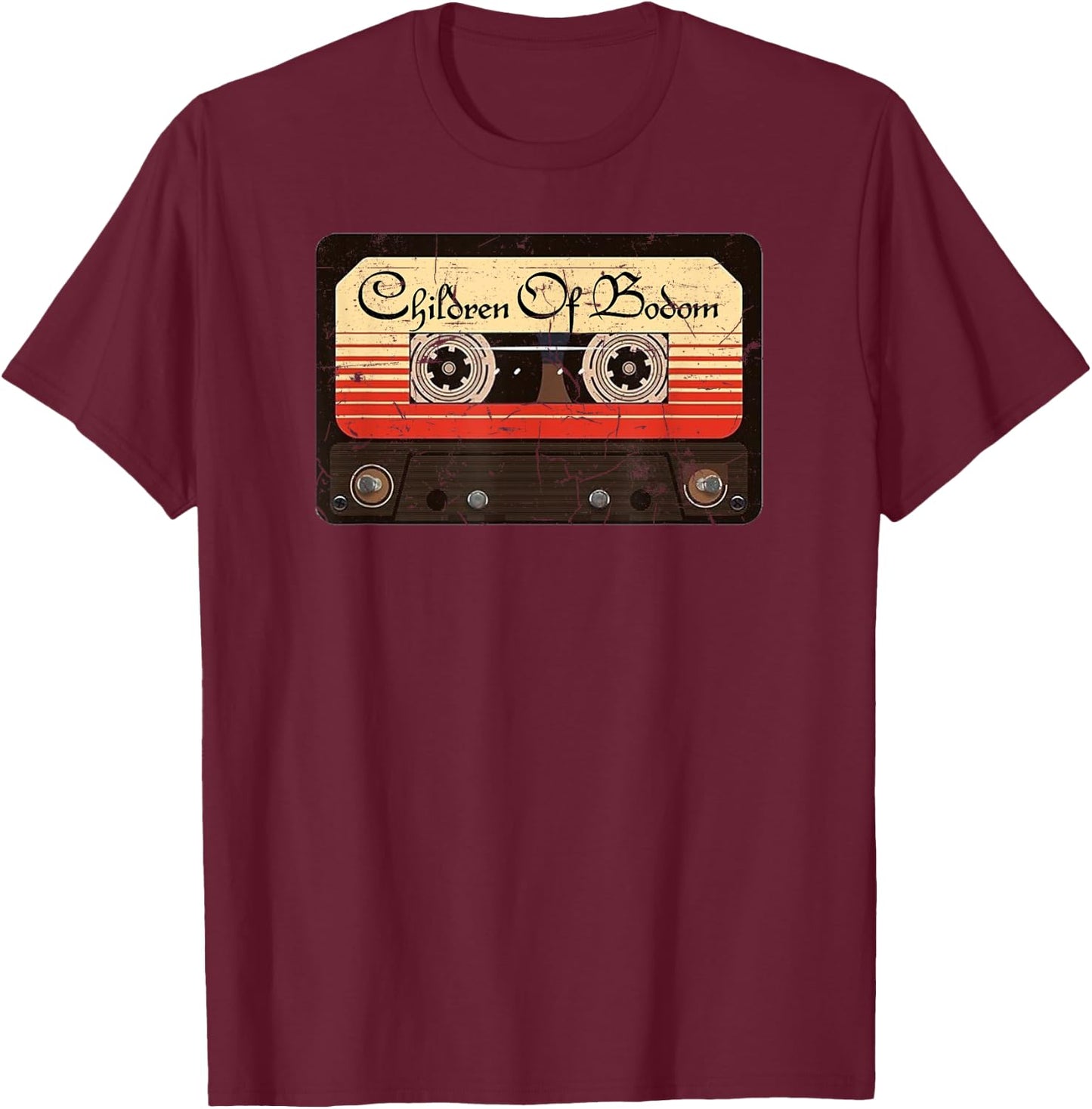 Children Of Bodom Vintage Cassette Funny Women Kids T-Shirt - T-Shirt | Maroon