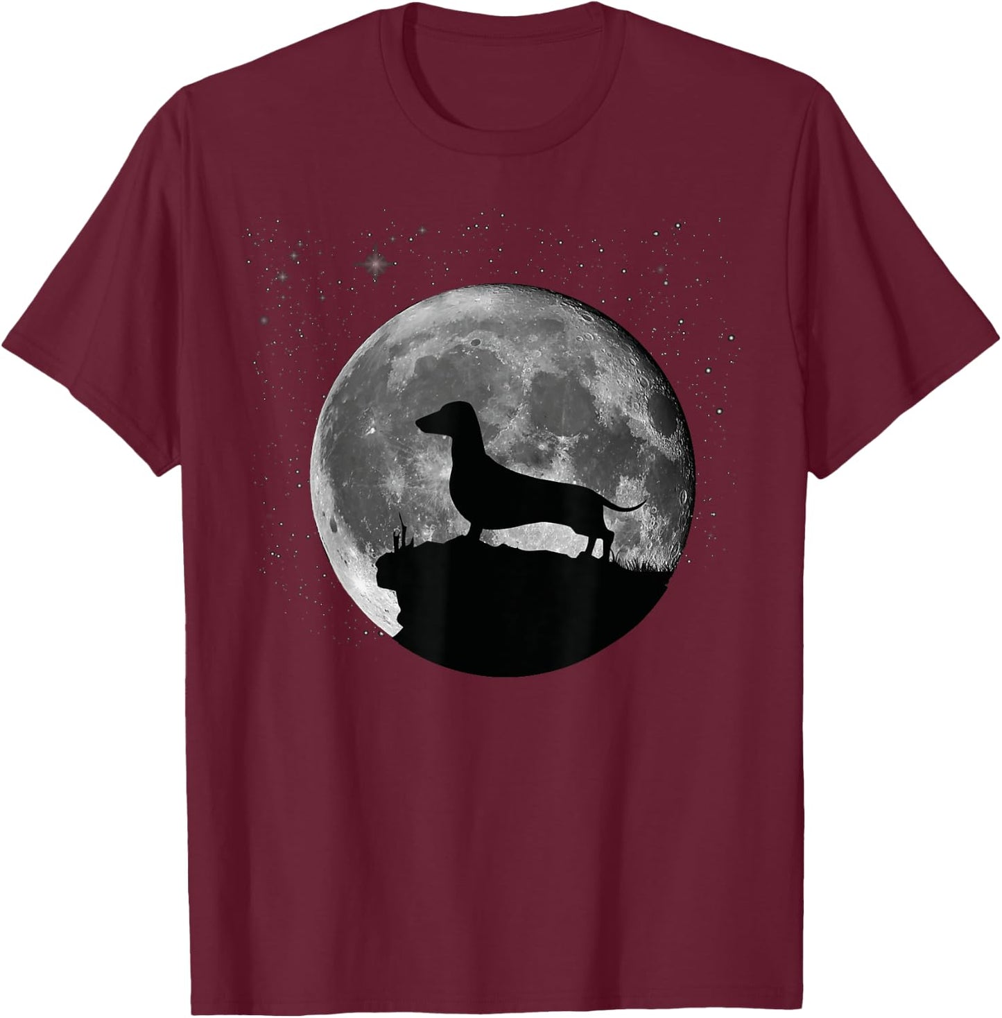 Dachshund Doxie Wiener Sausage Dog Men Women Kids T-Shirt - T-Shirt | Maroon