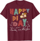 3.14 PI Day Pie Day Pi Symbol For Math Lovers and Kids T-Shirt - T-Shirt | Maroon