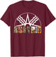 Assyria Country Assyrian Flag Assyrian Winged Bull Lamassu T-Shirt - T-Shirt | Maroon