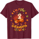 I'm the Grandma Turkey Thanksgiving 2025 Family Autumn Fall T-Shirt - T-Shirt | Maroon