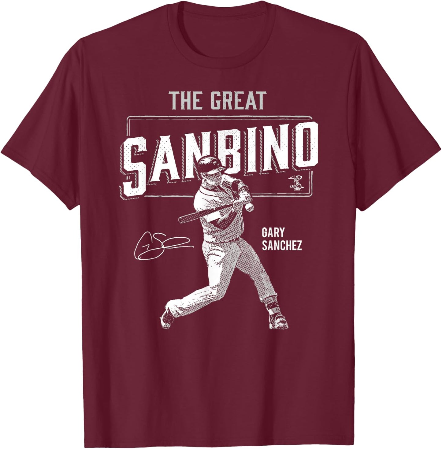 Gary Sanchez The Great Sambino - Apparel T-Shirt - T-Shirt | Maroon