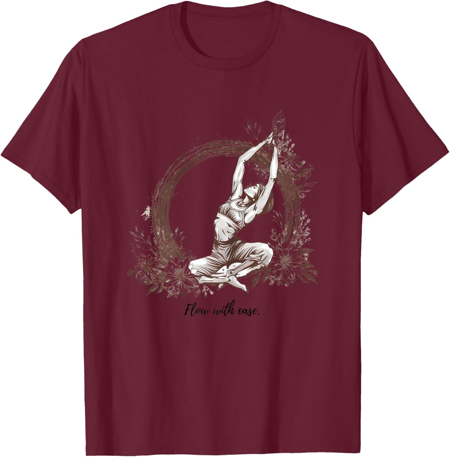 Enlighten Your Space - Zen Decorations and Mindfulness T-Shirt - T-Shirt | Maroon