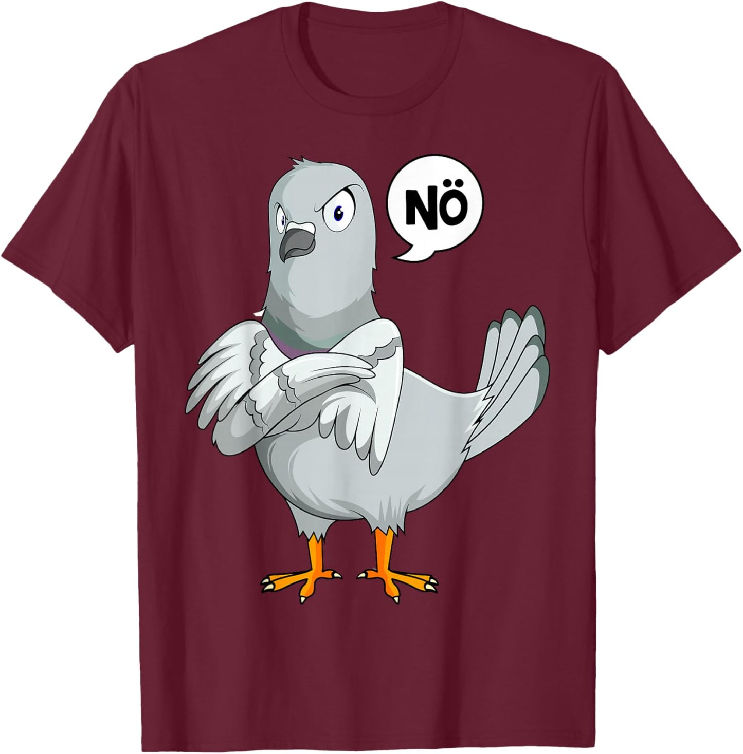 Tauben Nö Brieftauben Taubenzucht T-Shirt - T-Shirt | Maroon