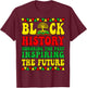 Black History T Shirts Women Black History Month Decorations T-Shirt - T-Shirt | Maroon