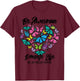 Funny Donate Life Be An Organ Donor | Cute Donation Gift T-Shirt - T-Shirt | Maroon