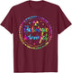 Radiology Technologist X-Ray Tech Radiologic Tie Dye T-Shirt - T-Shirt | Maroon