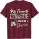 My Favorite Coastie Calls Me Uncle Proud US Coast Guard T-Shirt - T-Shirt | Maroon
