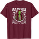 Guardians of The Galaxy - Gamora Art Nouveau T-Shirt - T-Shirt | Maroon
