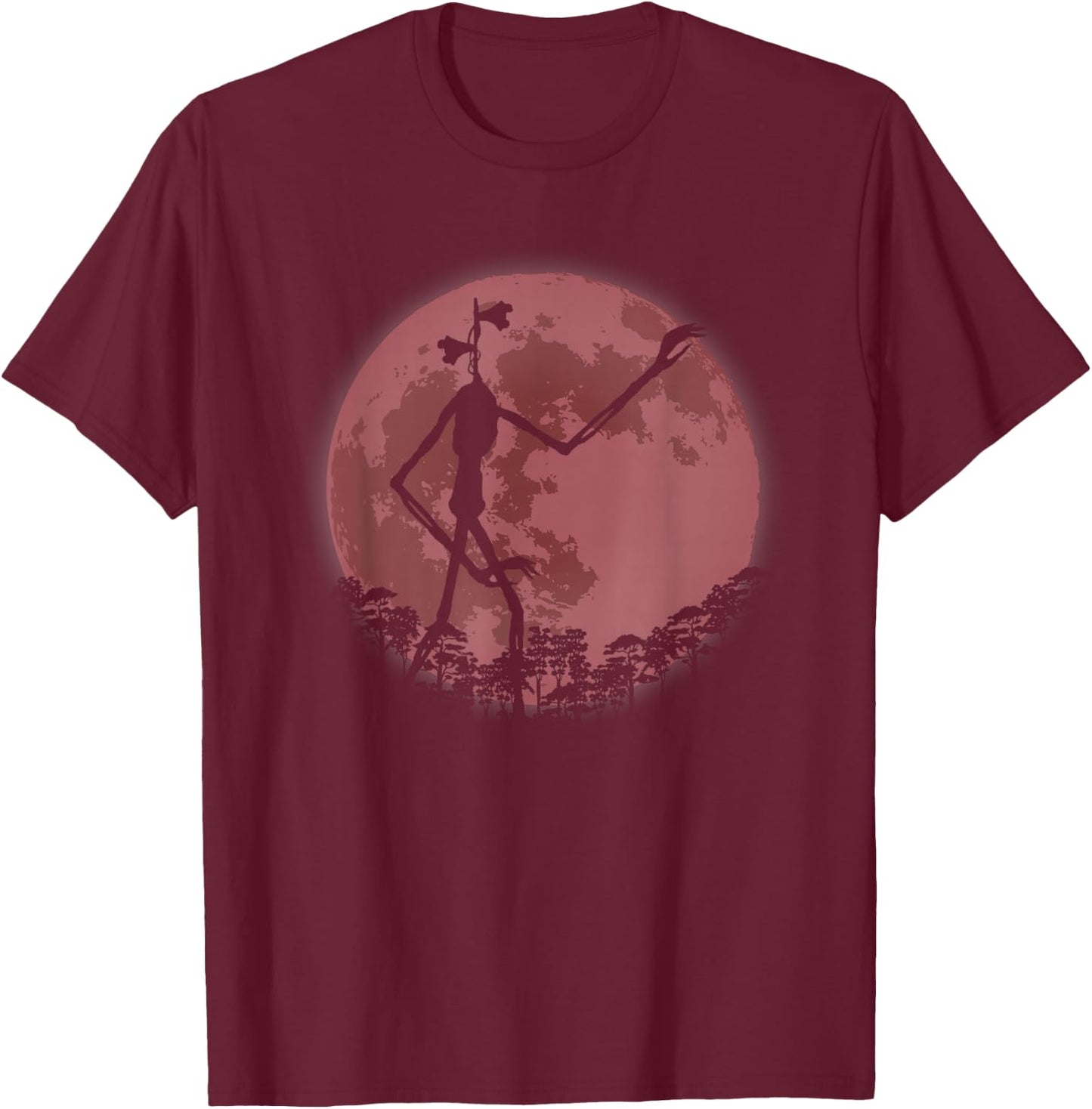 Supernatural Cryptid Siren Head for Boys T-Shirt - T-Shirt | Maroon