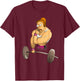 Mademark x Rick and Morty - Rick and Morty Shirt Summer's Gym T-Shirt - T-Shirt | Maroon