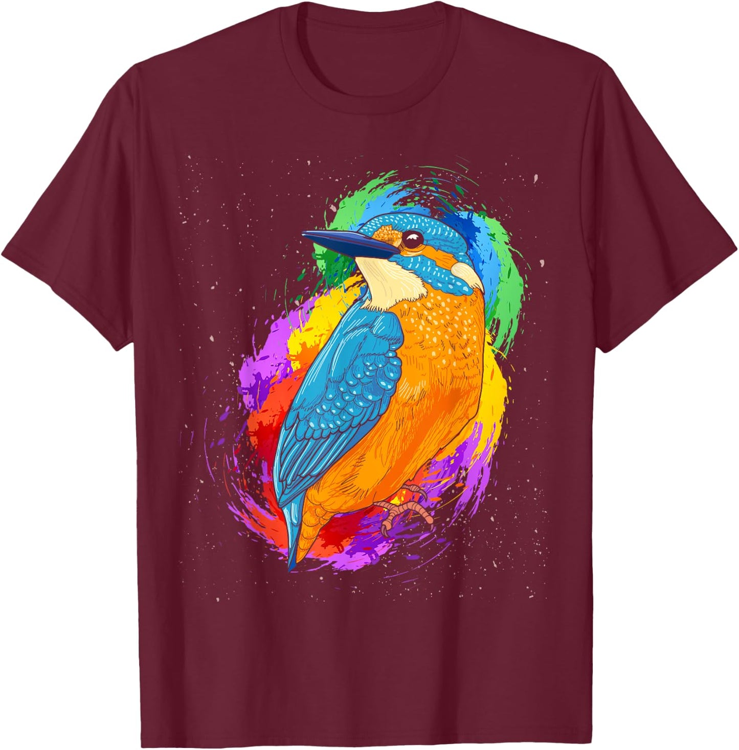Zoo Bird Watcher Animal Lover Nature Bird T-Shirt - T-Shirt | Maroon