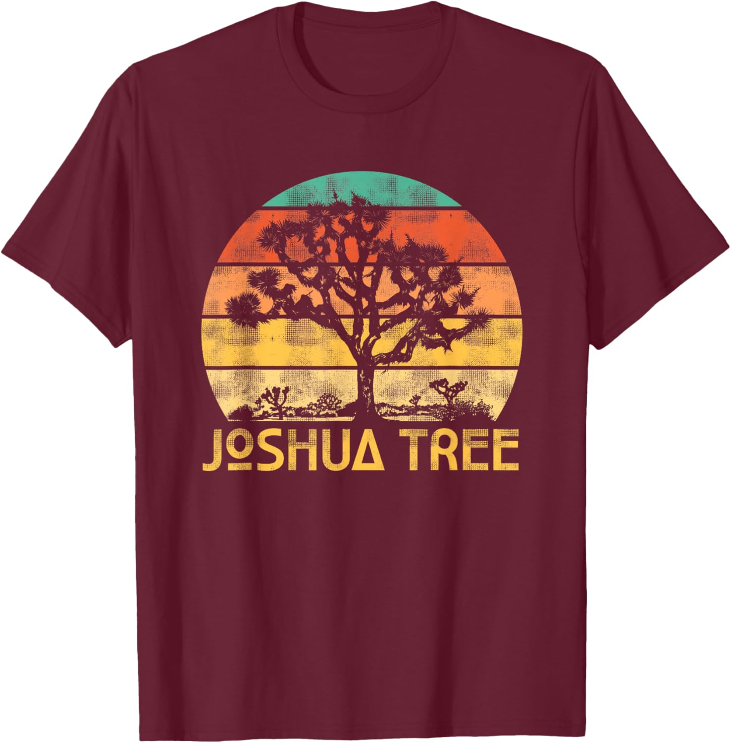 Joshua Tree T-Shirt - T-Shirt | Maroon