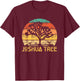 Joshua Tree T-Shirt - T-Shirt | Maroon