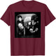 The Cramps Punk Band Photoshoot By Simon Fowler T-Shirt - T-Shirt | Maroon