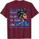 Black Women Motivation Support Diabetes Awareness Type 1 T-Shirt - T-Shirt | Maroon