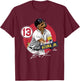 Ronald Acuna Jr. | Atlanta Baseball MLB Players | MLBRAC3002 T-Shirt - T-Shirt | Maroon
