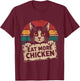They Are Eating the Cats Pets Eat More Chicken Funny Trump T-Shirt - T-Shirt | Maroon