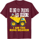 Wedding Ring Bearer Funny Truck Women Kids T-Shirt - T-Shirt | Maroon