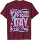 Epilepsy Awareness Quote T-Shirt - T-Shirt | Maroon