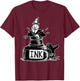 Urban Empyre Koko the Clown Inkwell T-Shirt - T-Shirt | Maroon