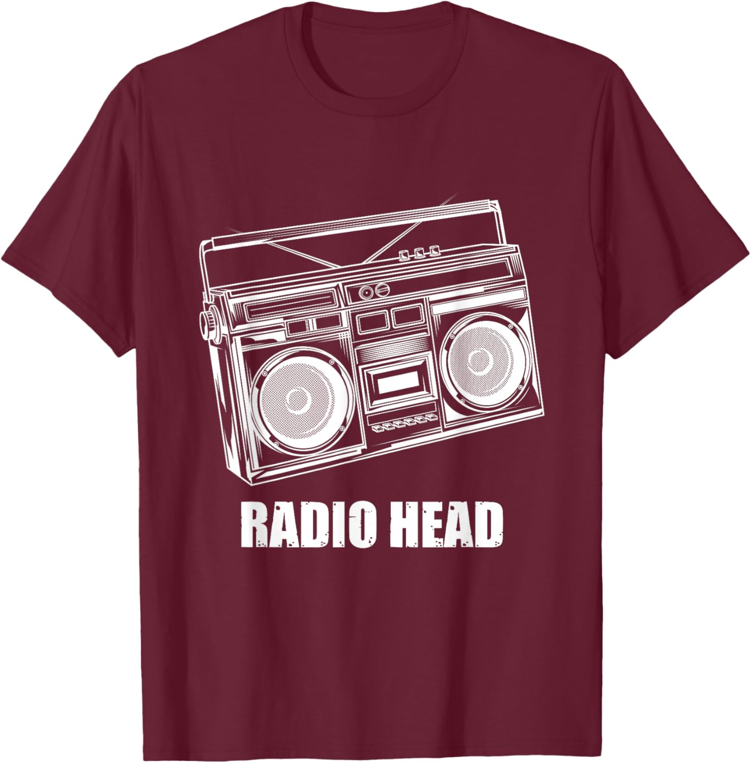 Radio Head T-Shirt - T-Shirt | Maroon