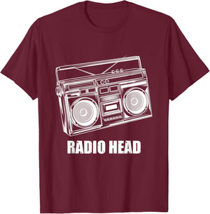 Radio Head T-Shirt - T-Shirt | Maroon