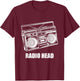 Radio Head T-Shirt - T-Shirt | Maroon