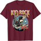 Born Free Eagle T-Shirt - T-Shirt | Maroon
