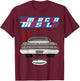 1966 Comet,Cyclone,Hot Rod,Muscle Car,american car,pony car T-Shirt - T-Shirt | Maroon