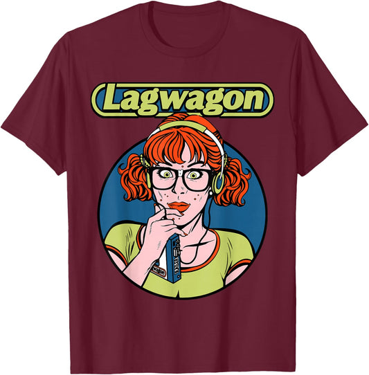 Lagwagon T-Shirt - T-Shirt | Maroon