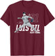 Dynamic Pose Luis Gil New York Baseball MLBPA T-Shirt - T-Shirt | Maroon