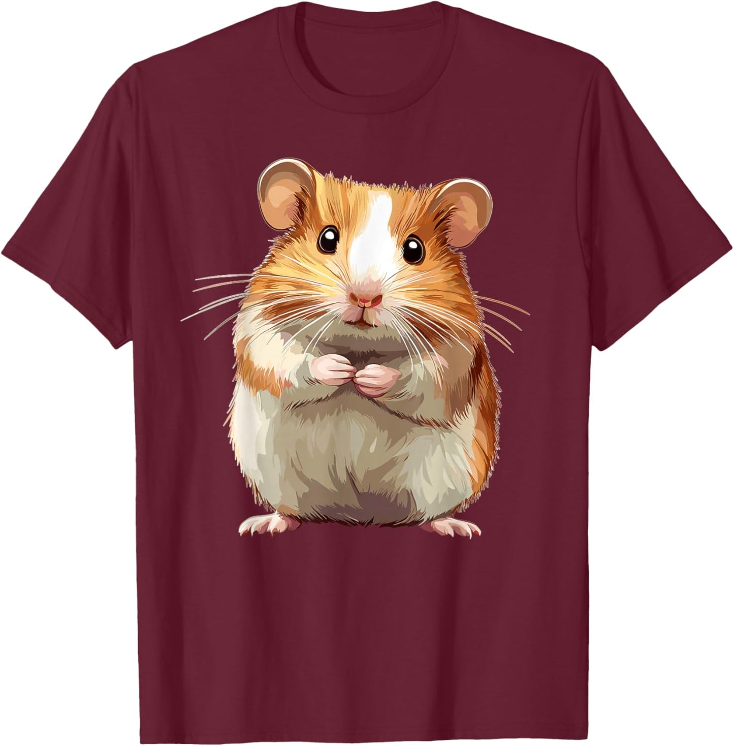 Hamsters Hamster T-Shirt - T-Shirt | Maroon