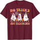 Funny Nurse Ghost for Scrub Life & Nursing Halloween Lovers T-Shirt - T-Shirt | Maroon