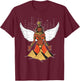 Isis Goddess. T-Shirt - T-Shirt | Maroon