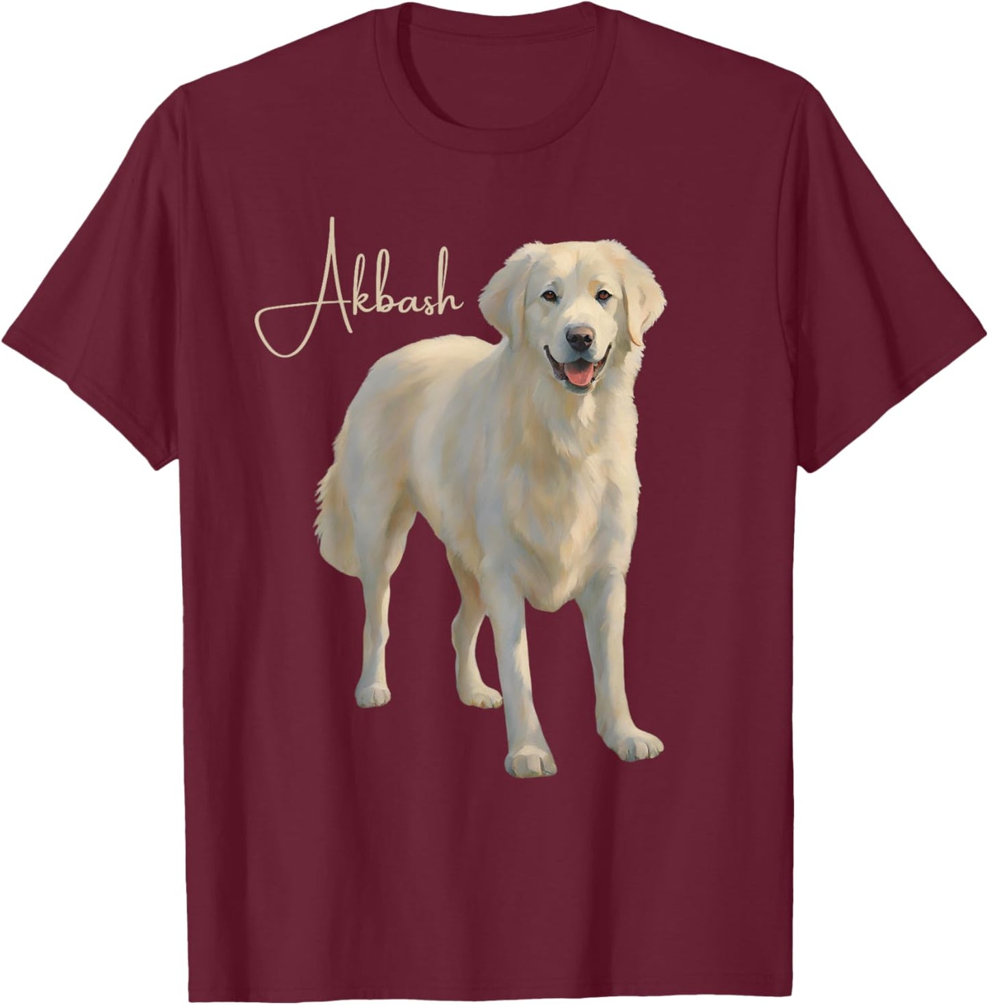 Akbash T-Shirt - T-Shirt | Maroon