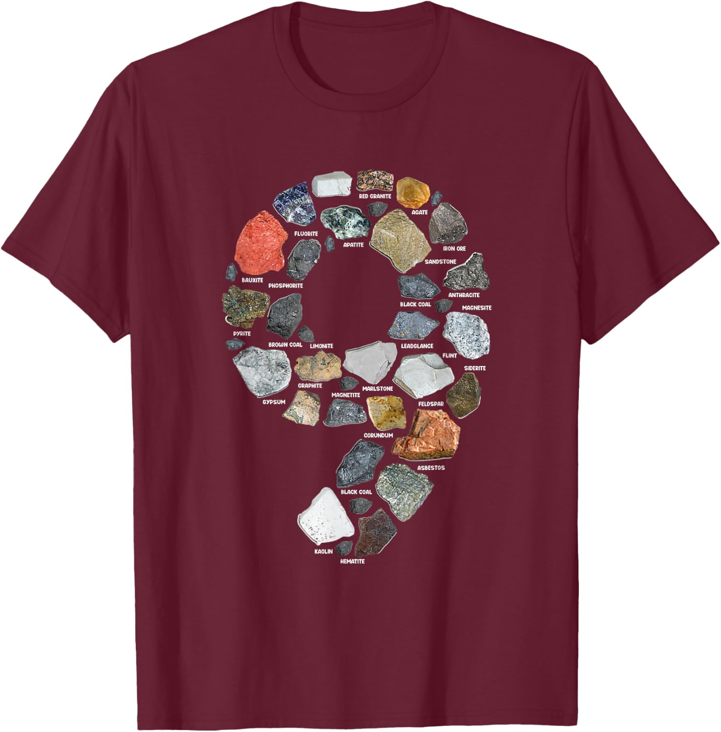 Geology 9 years Old Rock Collecting 9th Birthday T-Shirt - T-Shirt | Maroon