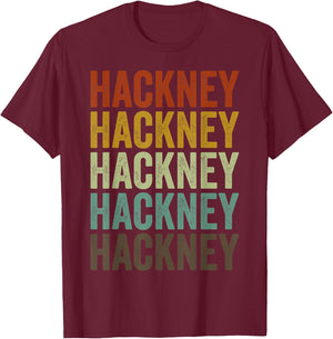Hackney Horse Retro T-Shirt - T-Shirt | Maroon