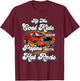 Cool Kids have Papas Hot Rods Vintage Hotrod Papa T-Shirt - T-Shirt | Maroon
