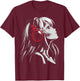 Anime Manga Motif Headphone Artwork Anime T-Shirt - T-Shirt | Maroon