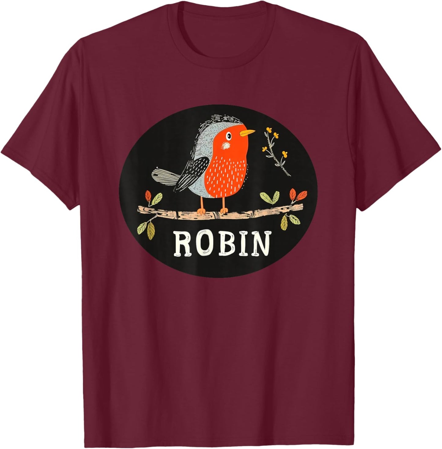 Red Robin Bird Costume for Boys and Girls T-Shirt - T-Shirt | Maroon