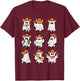 Cowboy Ghost Halloween Ghoul Design Funny Cowgirl Cowboy T-Shirt - T-Shirt | Maroon