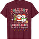 Jolliest Bunch Of Lunch Ladies This Side Of The Playground T-Shirt - T-Shirt | Maroon
