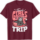 Feral Girls Trip Possum For Opossum Women T-Shirt - T-Shirt | Maroon