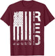 Red Remember Everyone Deployed Military Friday Wear Veterans T-Shirt - T-Shirt | Maroon