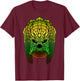 Yautja. Sci-fi monster design. T-Shirt - T-Shirt | Maroon