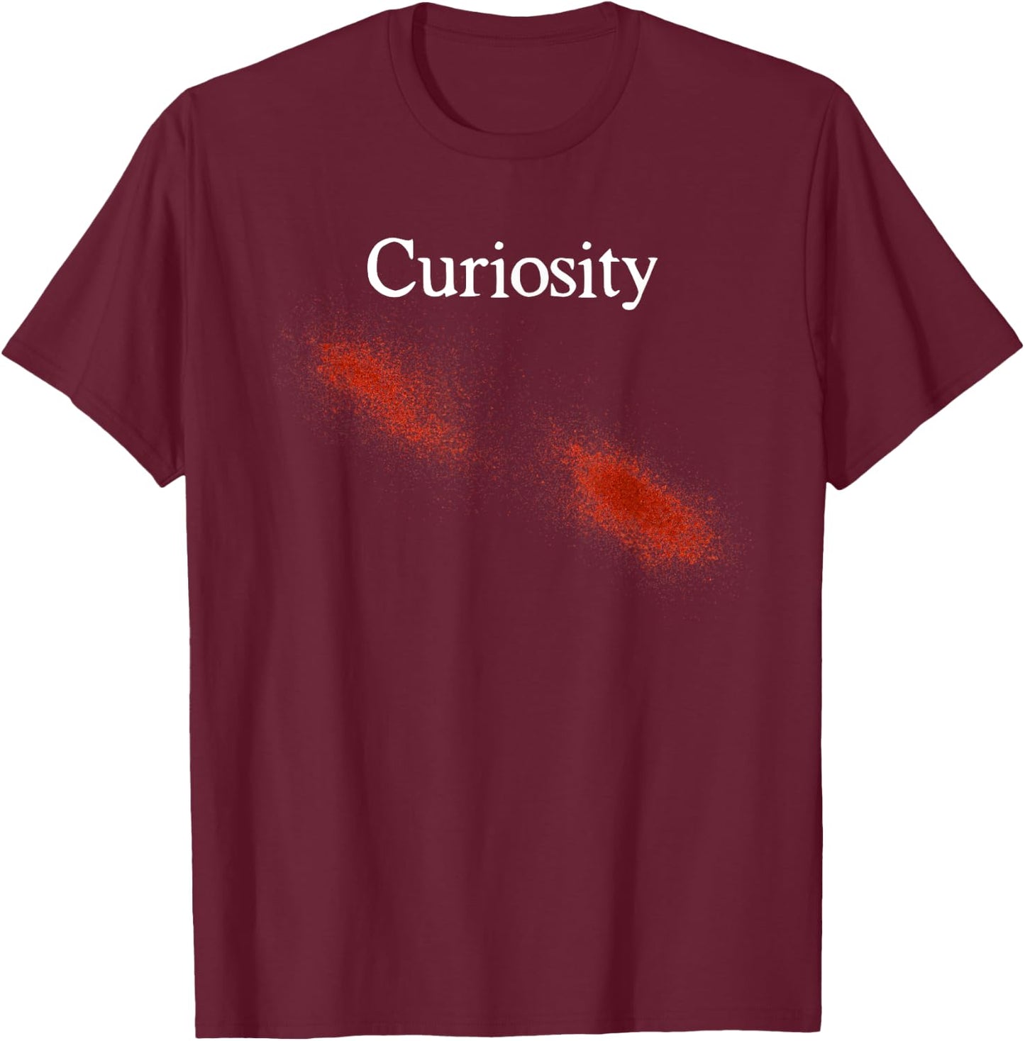 Curiosity Killed The Cat Funny Halloween 2019 Costume Pun T-Shirt - T-Shirt | Maroon